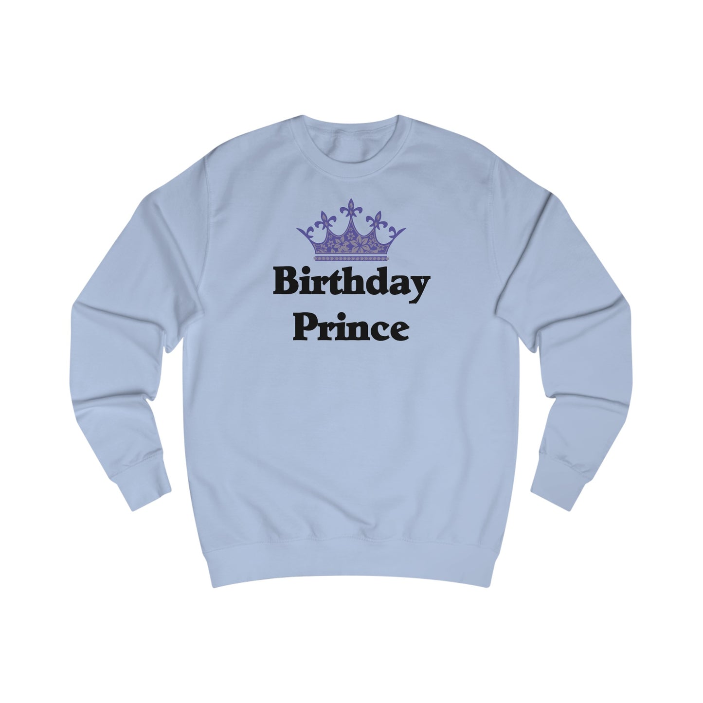 Birthday Prince Crown  Sweatshirt