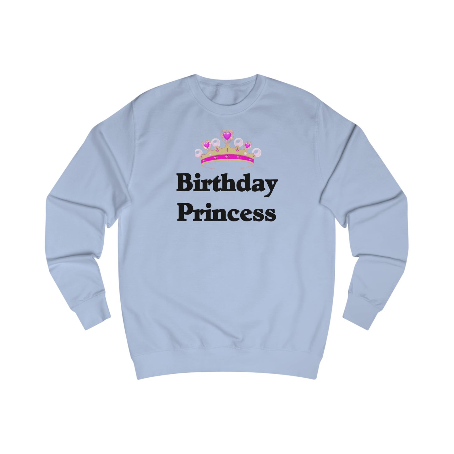 Birthday Princess Crown Sweatshirt