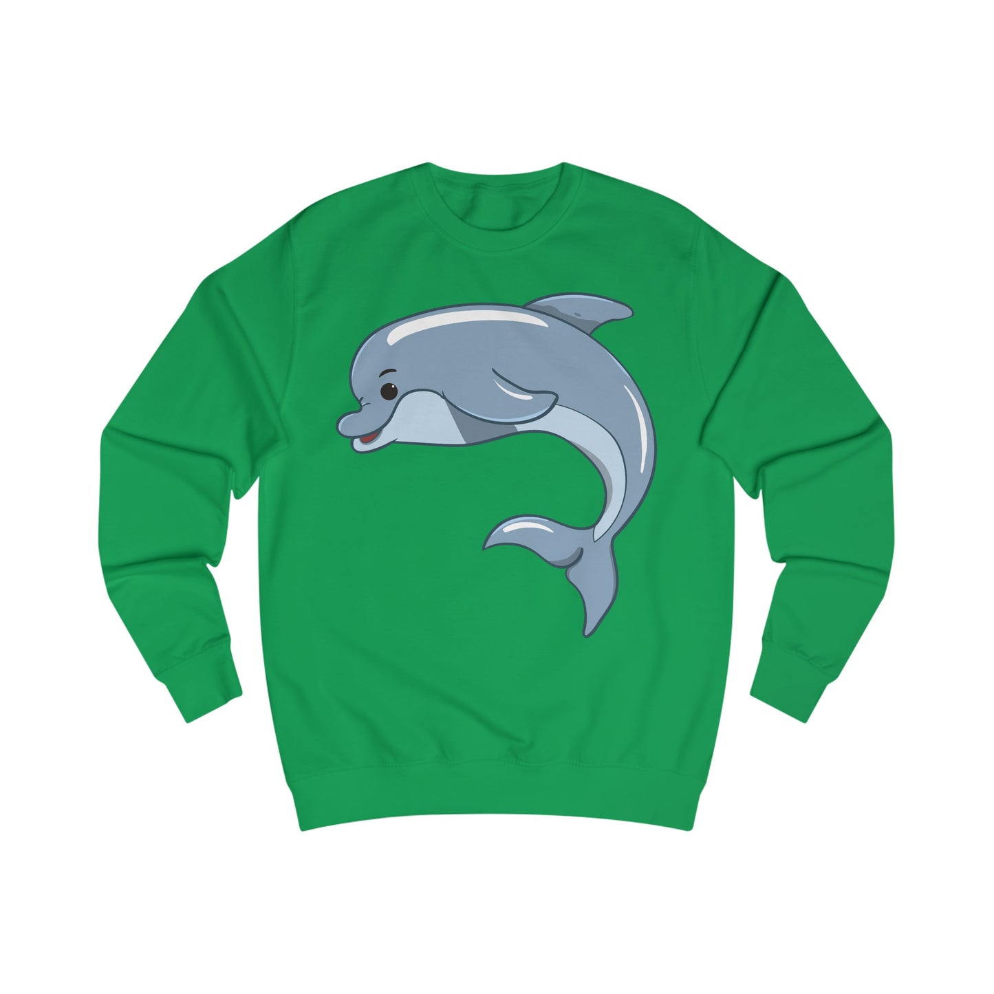 Cute Cartoon Dolphin Sweatshirt