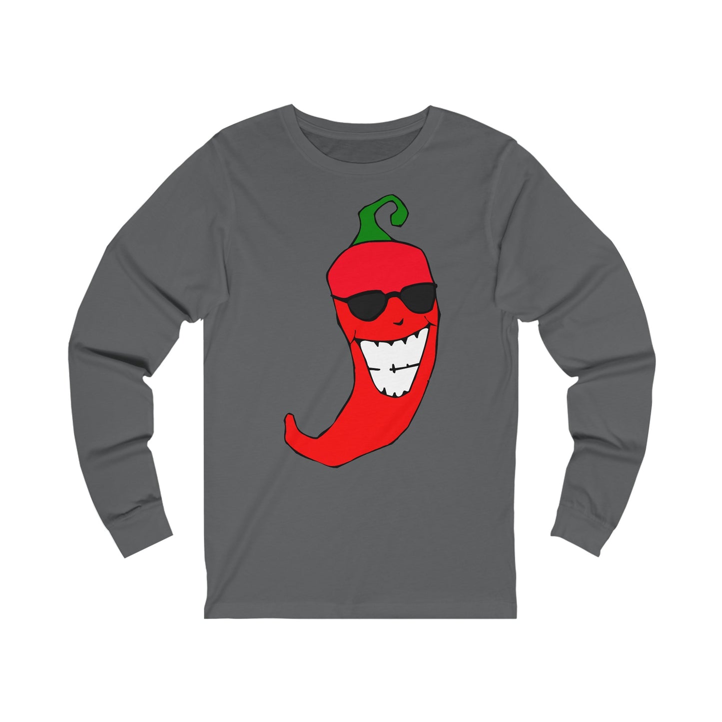 Cool Mister Red Hot Chili Pepper Long Sleeve T-Shirt