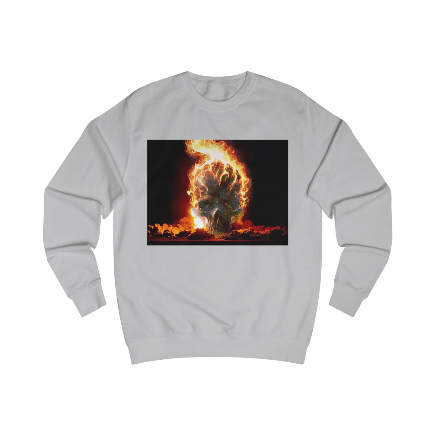 Flaming Skull Sweatshirt