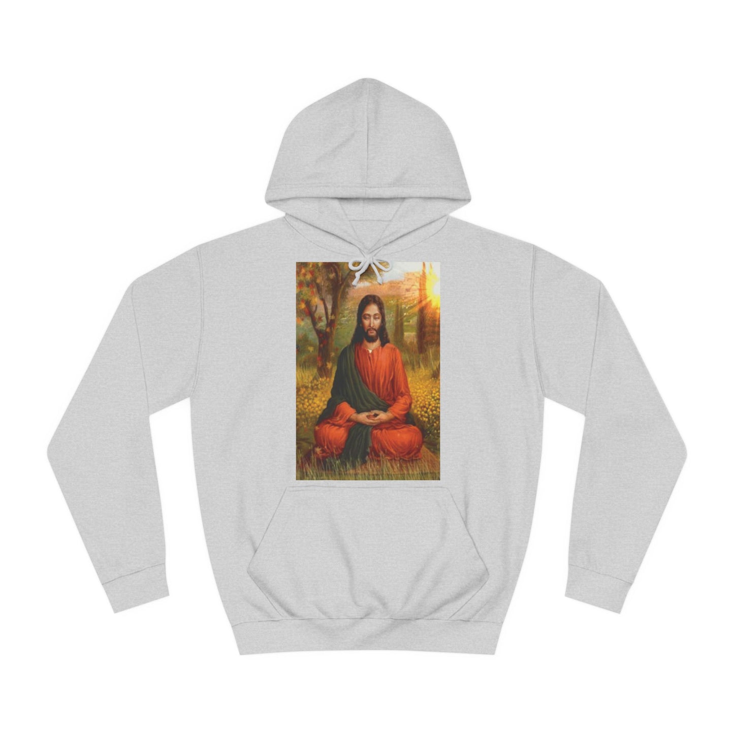 Jesus Christ Meditation At Prayer Hoodie