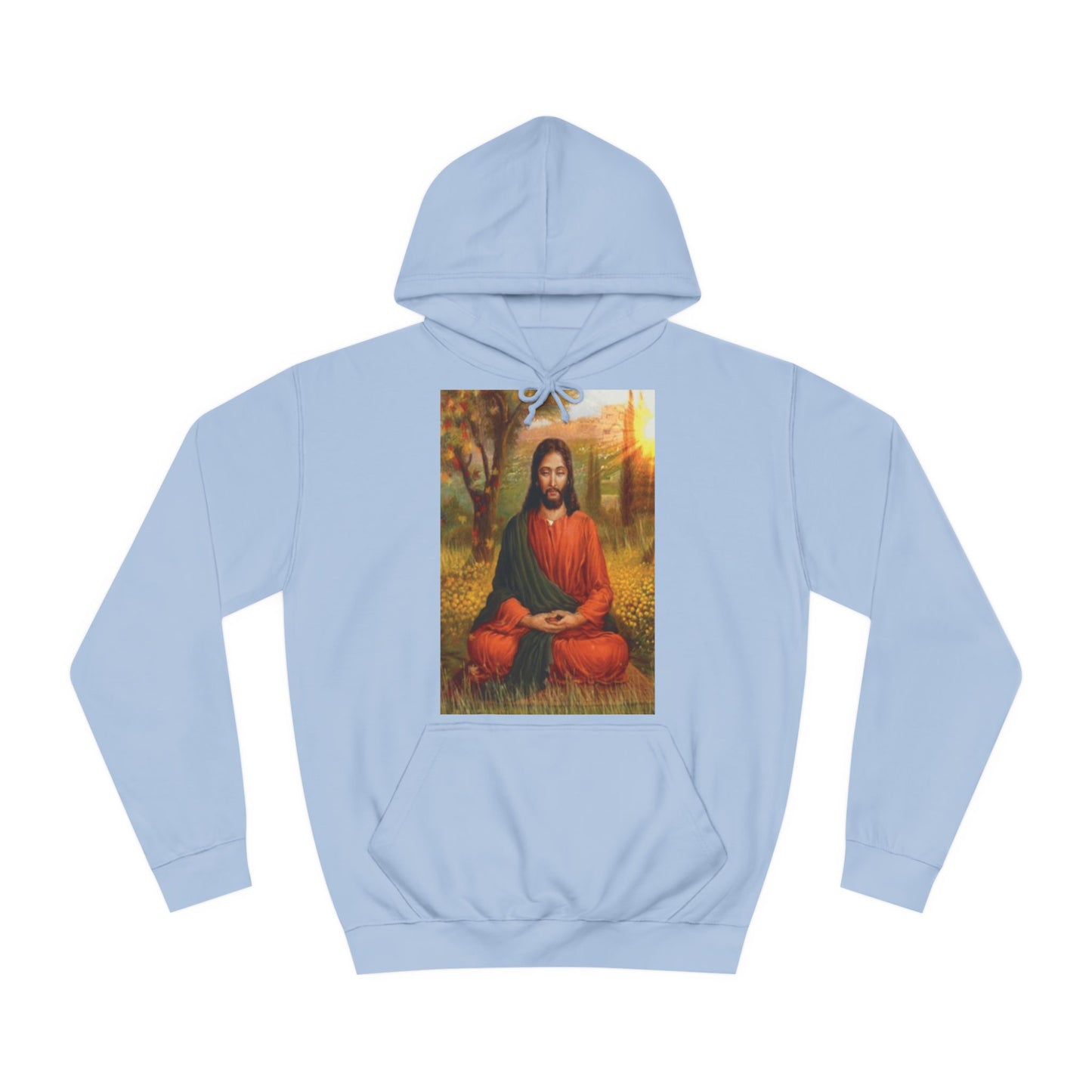 Jesus Christ Meditation At Prayer Hoodie