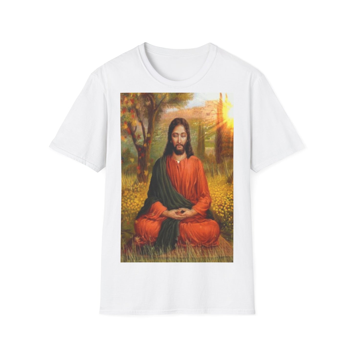Jesus Christ Meditation At Prayer T-Shirt