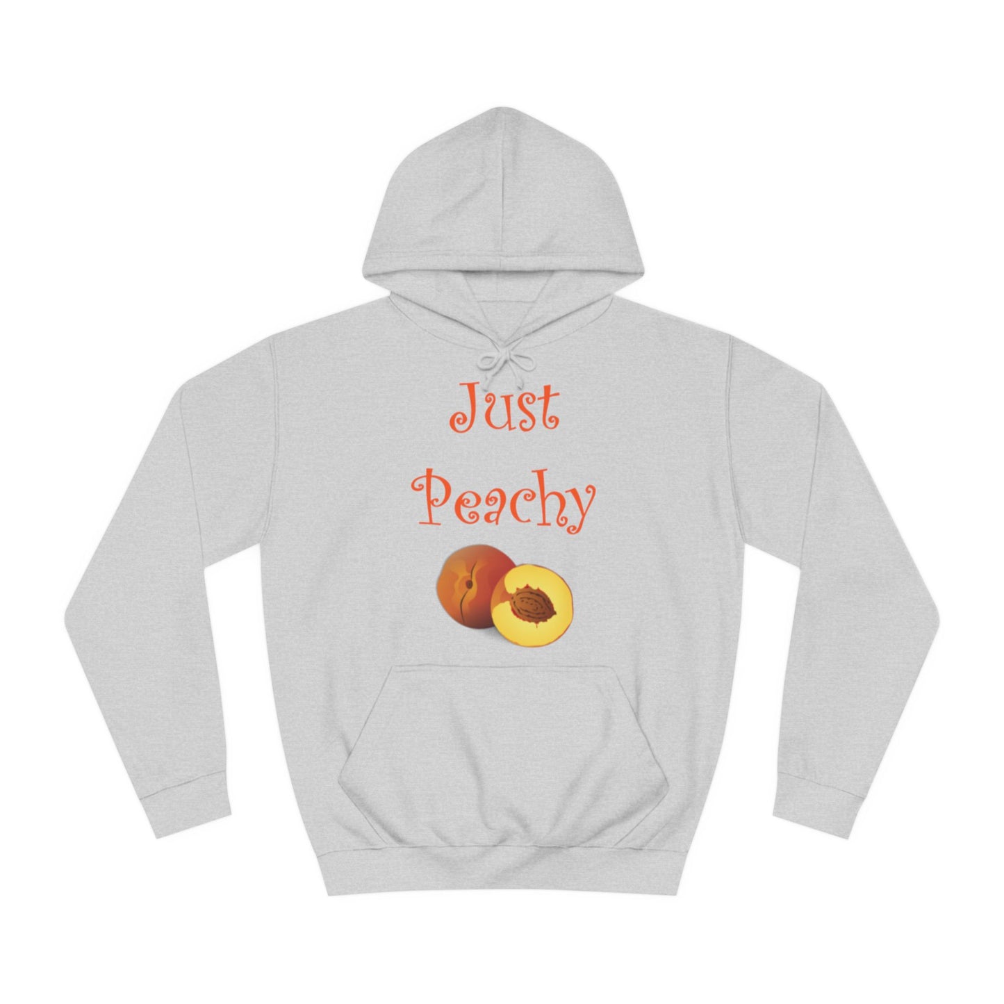 Just Peachy Peach Fruit Summer Hoodie