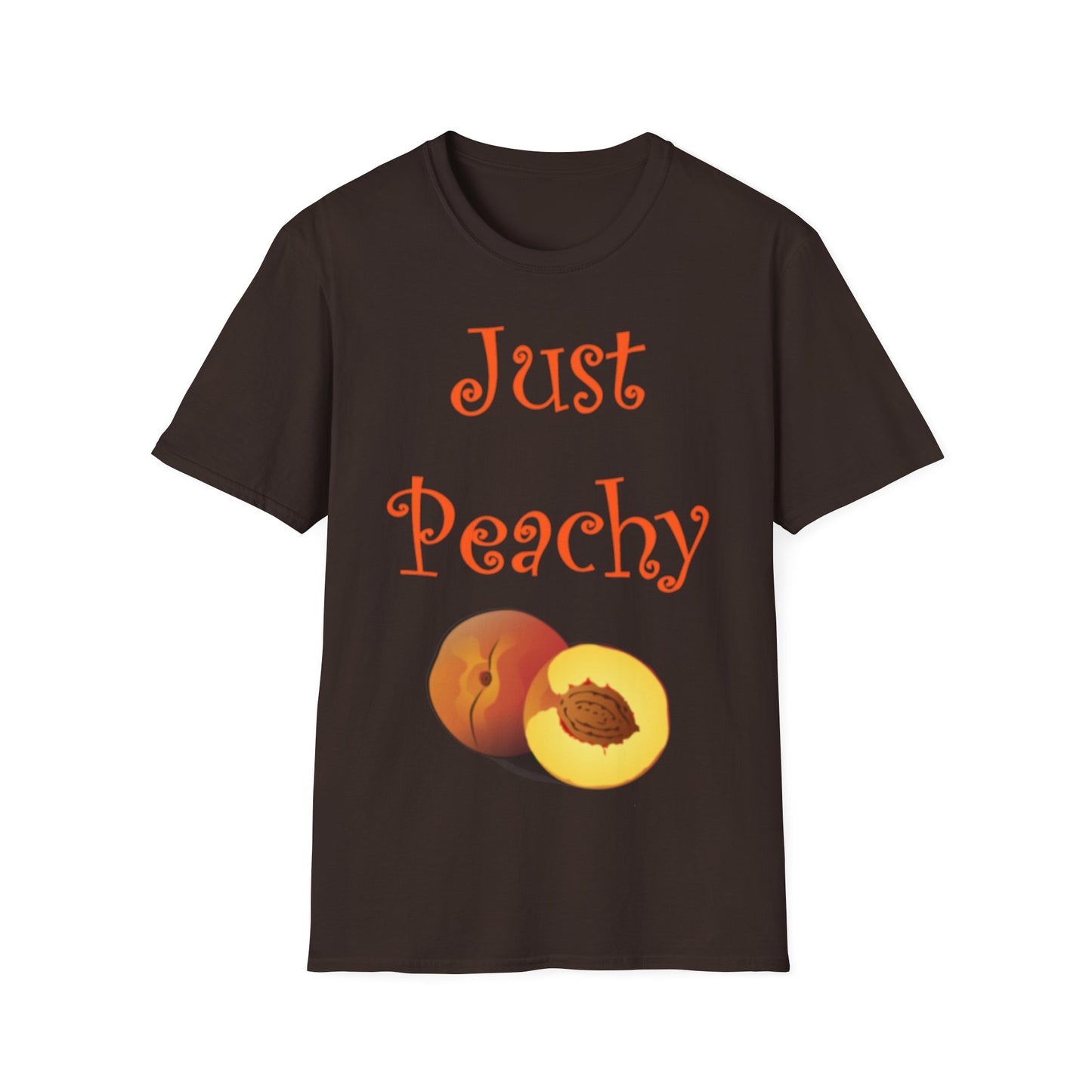 Just Peachy Peach Fruit Summer T-Shirt