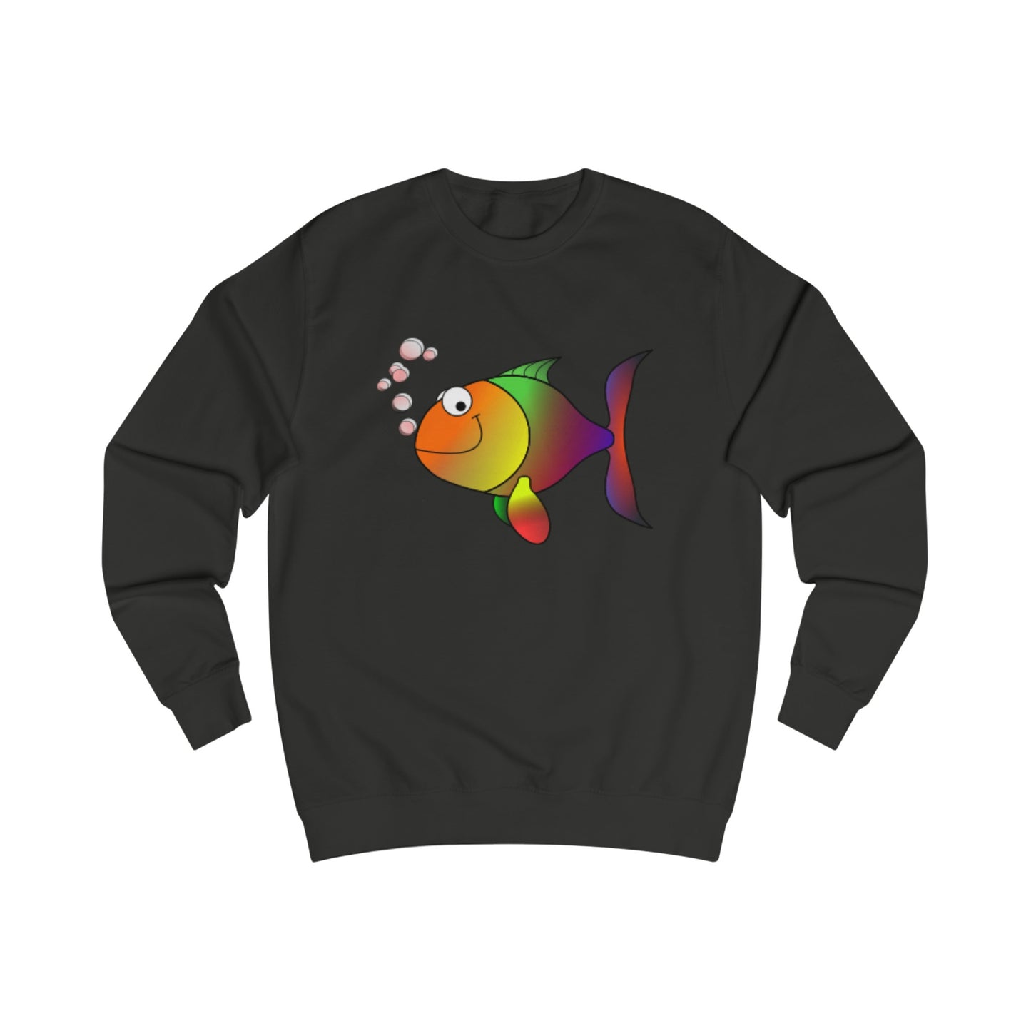 Happy Rainbow Fish Sweatshirt