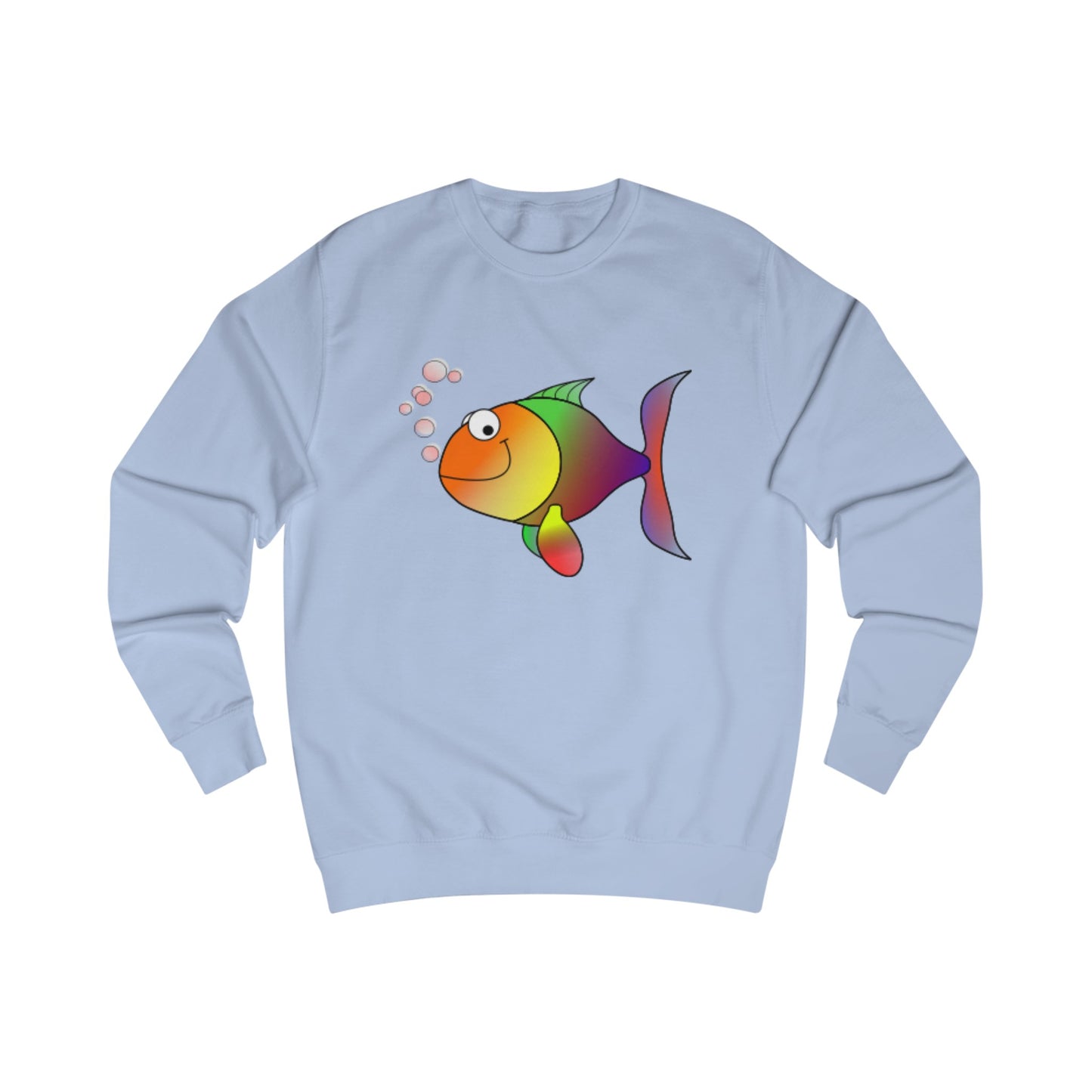 Happy Rainbow Fish Sweatshirt