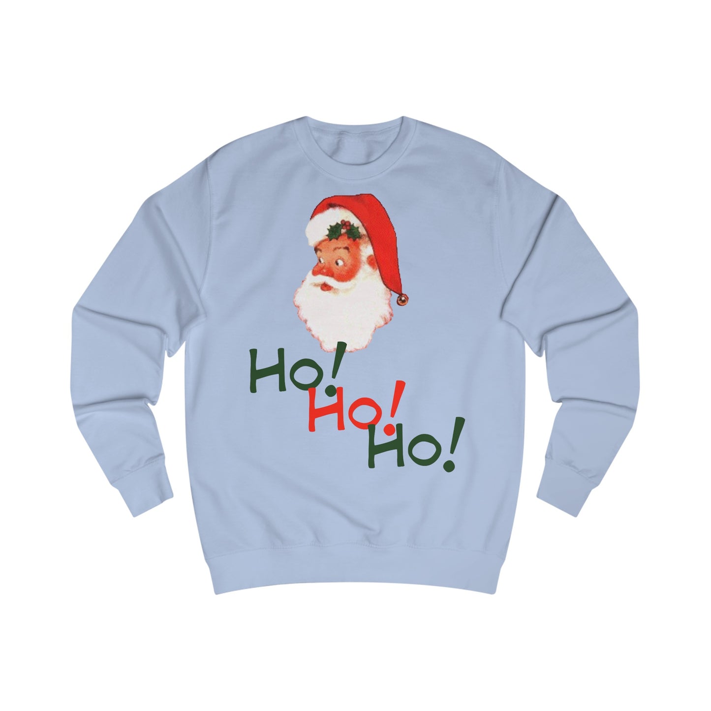 Vintage Santa Claus Ho! Ho! Ho! Christmas Sweatshirt