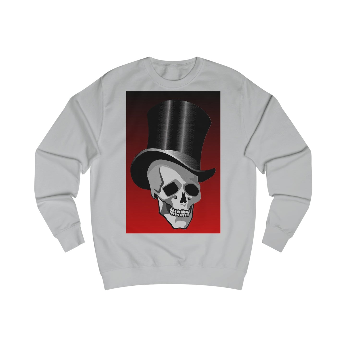 Skull in Top Hat Sweatshirt