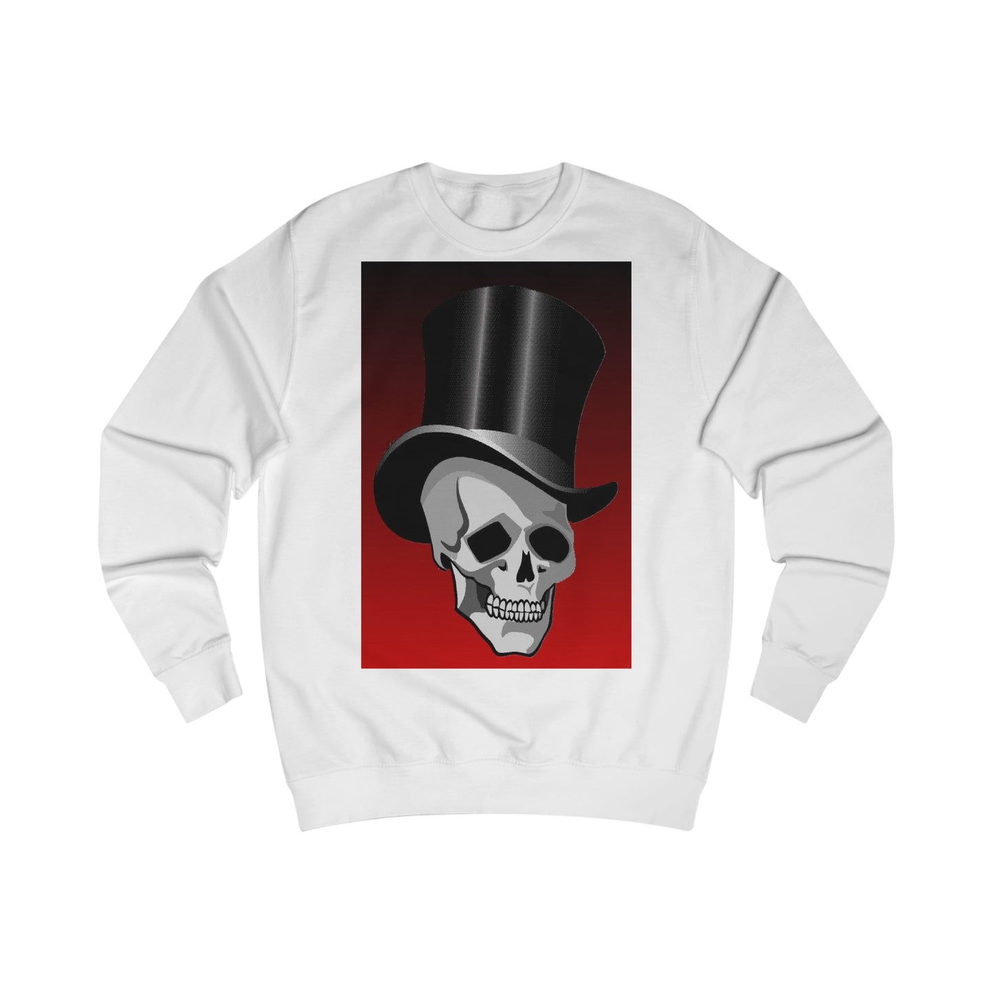 Skull in Top Hat Sweatshirt