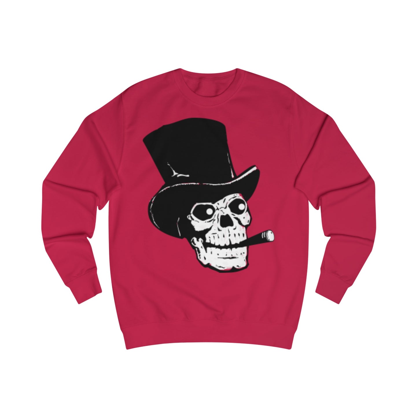 Skull With Top Hat And Cigar Sweatshirt