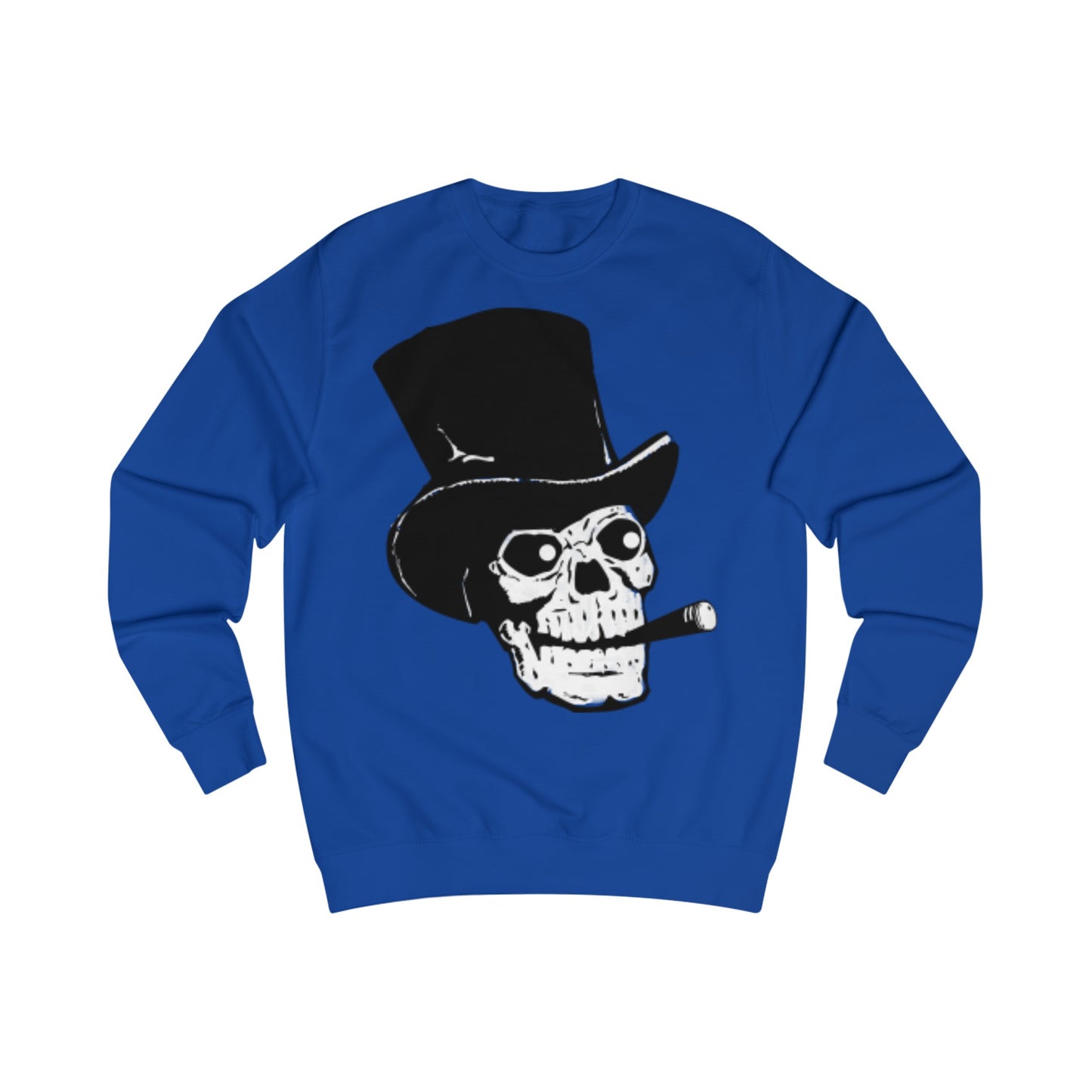 Skull With Top Hat And Cigar Sweatshirt