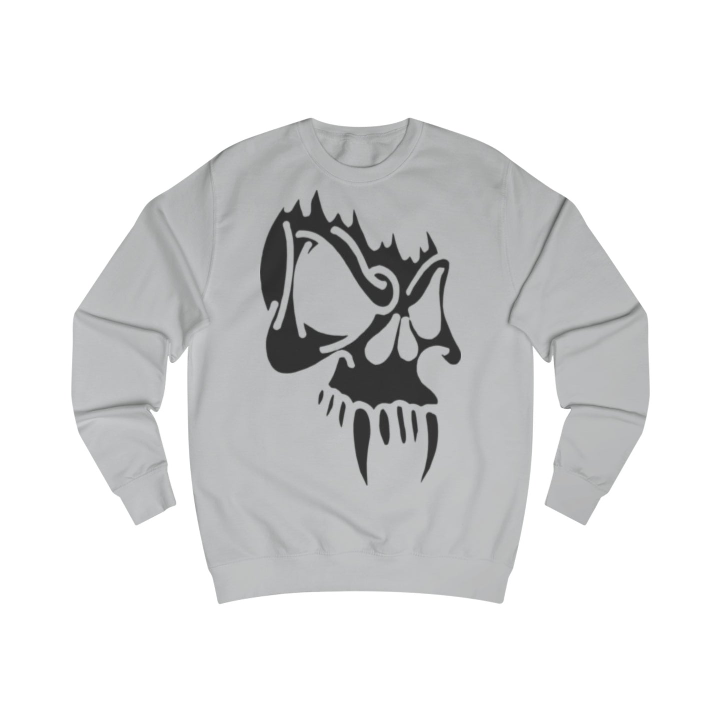 Black Vampire Skull Sweatshirt