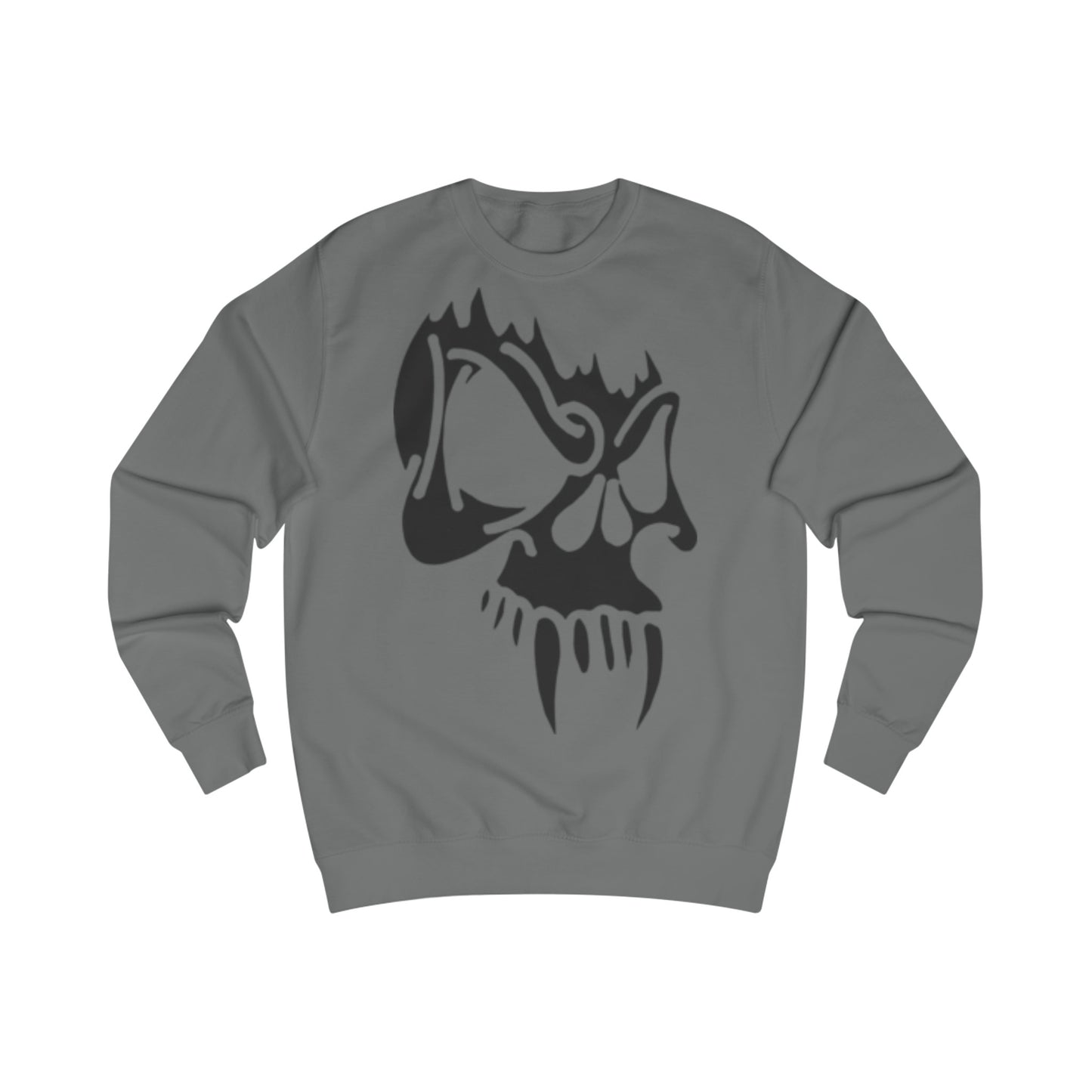 Black Vampire Skull Sweatshirt