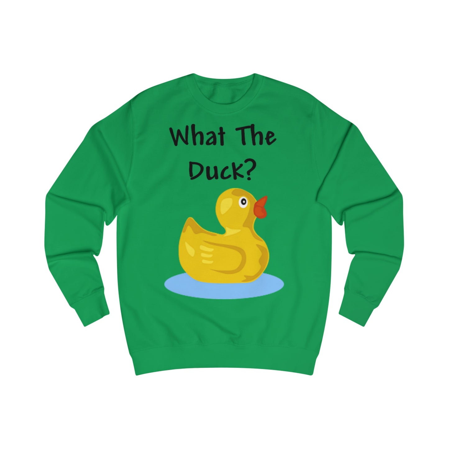 What The Duck Funny Cartoon Sweatshirt