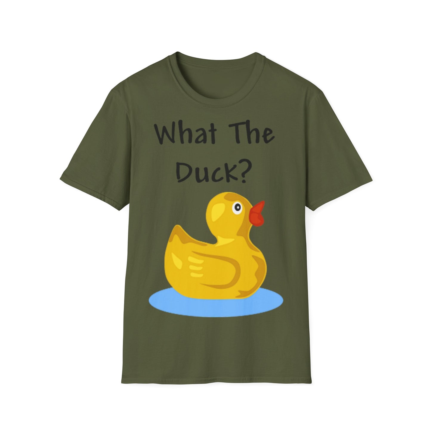 What The Duck Funny Cartoon T-Shirt