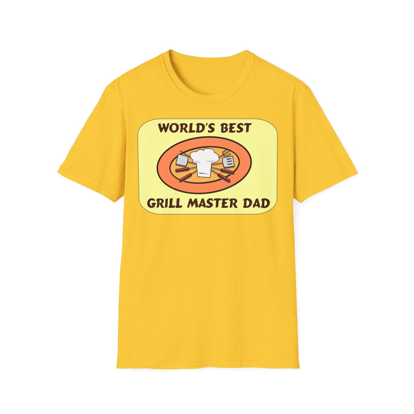 Father's Day World's Best Grill Master Dad T-Shirt